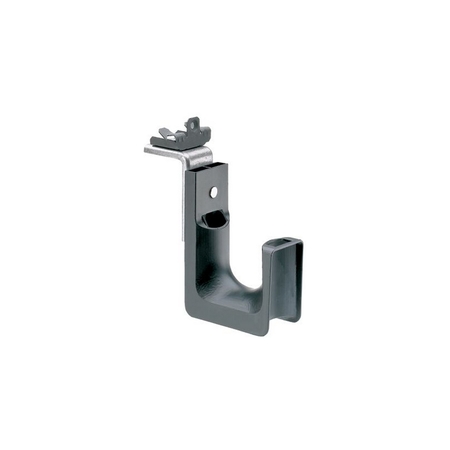 PANDUIT J-Hook Hammer-On Beam Clamp, Size 5/16"-1/2" Flange Thickness JP2HBC50RB-L20